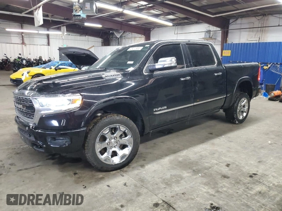 2020 Ram 1500 Limited with VIN 1C6SRFHT4LN388901, listed as a Copart auction lot 45410985 with 69,203 mi miles and Salvage Title. Bid and sale history available at carsss.com. Image 1.