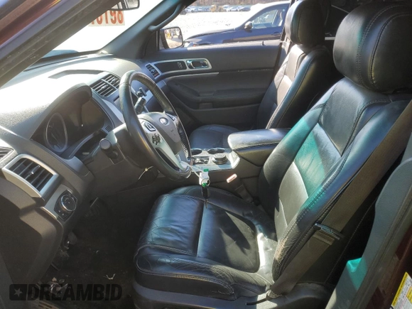 2012 Ford Explorer XLT with VIN 1FMHK8D86CGA27514, listed as a Copart auction lot 80331004 with 164,445 mi miles and Salvage title. Bid and sale history available at DreamBid. Image 7.