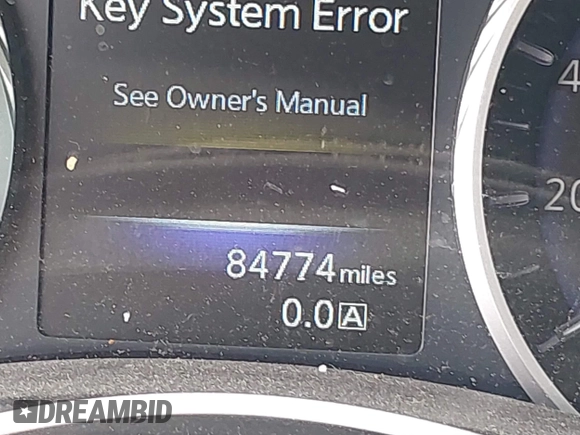 2017 Infiniti Q50 Premium with VIN JN1EV7APXHM741615, listed as a IAAI auction lot 41876088 with 84,774 mi miles and . Bid and sale history available at carsss.com. Image 15.