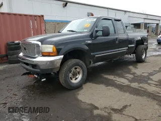 2000 Ford Super Duty F-250 XL with VIN 1FTNX21L5YEC66604, listed as a Copart auction lot 51754055 with 167,798 mi miles and Salvage Title. Bid and sale history available at carsss.com. Image 1.