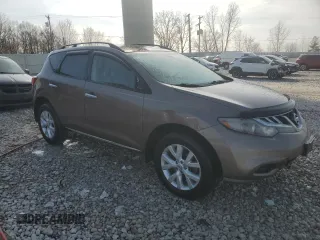 2014 Nissan Murano S with VIN JN8AZ1MW9EW505235, listed as a Copart auction lot 48515615 with 141,894 mi miles and Clean Title. Bid and sale history available at DreamBid. Image 4.