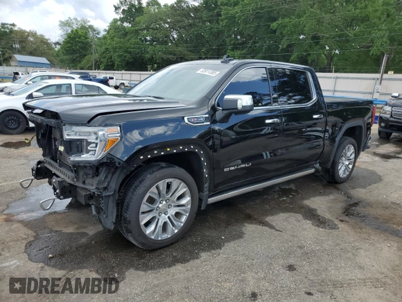 2021 GMC Sierra 1500 Denali z VIN 3GTU9FEL4MG299569, wystawiony jako Copart lot #53911385 z przebiegiem 95 068 mil mil oraz Szkoda całkowita • Salvage title. Historia ofert i sprzedaży dostępna na DreamBid. Obrazek 1.
