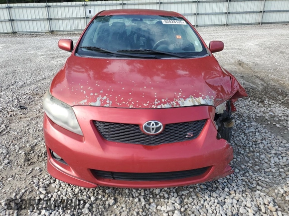 2010 Toyota Corolla z VIN 1NXBU4EE0AZ240941, wystawiony jako Copart lot #62828135 z przebiegiem 205 951 mil mil oraz Szkoda całkowita • Salvage title. Historia ofert i sprzedaży dostępna na DreamBid. Obrazek 5.