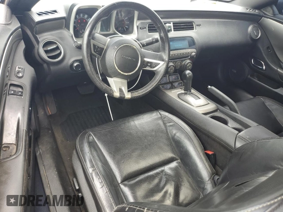 2011 Chevrolet Camaro 2LT with VIN 2G1FC1EDXB9127424, listed as a Copart auction lot 63289795 with 160,116 mi miles and Salvage title. Bid and sale history available at DreamBid. Image 8.