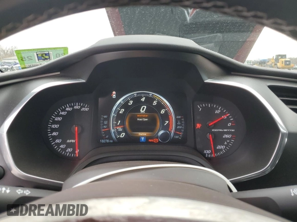 2016 Chevrolet Corvette 1LT with VIN 1G1YA2D78G5116815, listed as a Copart auction lot 47395335 with 18,278 mi miles and Salvage Title. Bid and sale history available at carsss.com. Image 9.