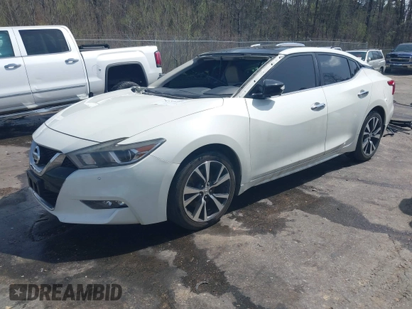 2017 Nissan Maxima SV with VIN 1N4AA6AP0HC409910, listed as a IAAI auction lot 41764389 with 67,483 mi miles. Bid and sale history available at carsss.com. Image 19.