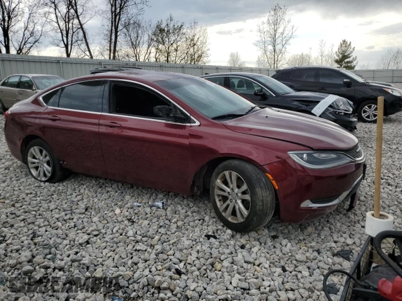 2016 Chrysler 200 Limited with VIN 1C3CCCAB3GN159568, listed as a Copart auction lot 53623595 with 159,513 mi miles and Clean Title. Bid and sale history available at carsss.com. Image 4.