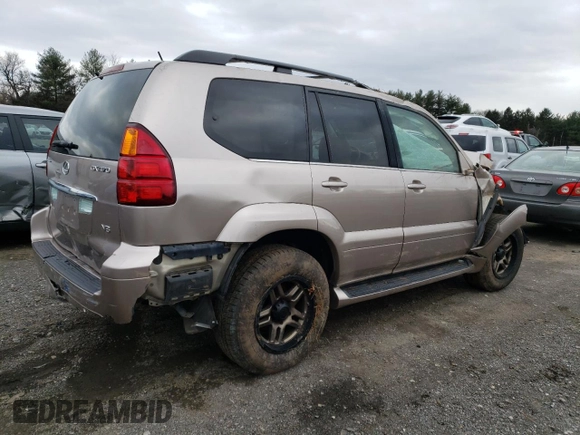 2007 Lexus GX 470 z VIN JTJBT20X470132629, wystawiony jako Copart lot #86832364 z przebiegiem 152 499 mil mil oraz Szkody całkowita. Historia ofert i sprzedaży dostępna na DreamBid. Obrazek 3.