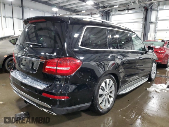 2017 Mercedes-Benz GLS with VIN 4JGDF6EE9HA989523, listed as a Copart auction lot 71134162 with 106,439 mi miles. Bid and sale history available at carsss.com. Image 3.