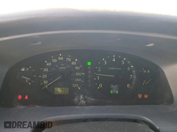 2002 Infiniti QX4 Luxury z VIN JNRDR09Y82W261103, wystawiony jako Copart lot #72452414 z przebiegiem 256 625 mil mil oraz Szkoda całkowita • Salvage title. Historia ofert i sprzedaży dostępna na DreamBid. Obrazek 9.