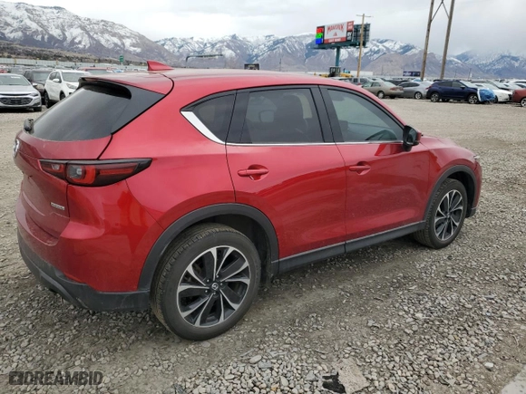 2022 Mazda CX-5 2.5 S Premium Plus Package with VIN JM3KFBEM0N0540820, listed as a Copart auction lot 49212845 with 32,515 mi miles and Salvage Title. Bid and sale history available at carsss.com. Image 3.