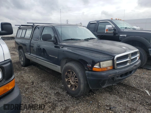 1997 Dodge Dakota with VIN 1B7GL23Y6VS178218, listed as a Copart auction lot 84891394 with 138,039 mi miles and Salvage Title. Bid and sale history available at carsss.com. Image 4.