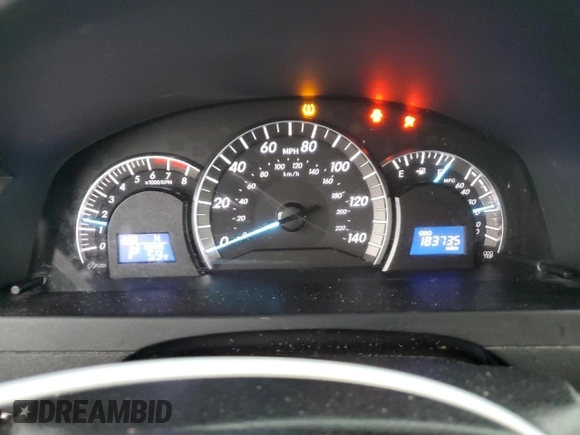 2012 Toyota Camry SE with VIN 4T1BK1FKXCU018385, listed as a Copart auction lot 85015804 with 183,735 mi miles and Salvage Title. Bid and sale history available at carsss.com. Image 9.