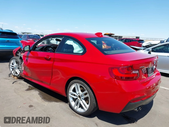2016 BMW 2 Series 228i xDrive with VIN WBA1G9C51GV726732, listed as a IAAI auction lot 42197019 with 101,366 mi miles and . Bid and sale history available at DreamBid. Image 3.