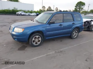 2007 Subaru Forester X with VIN JF1SG63617G722723, listed as a IAAI auction lot 42086601 with 204,766 mi miles. Bid and sale history available at carsss.com. Image 2.