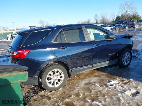 2020 Chevrolet Equinox LS with VIN 3GNAXSEV5LS653413, listed as a IAAI auction lot 41271338 with 37,803 mi miles. Bid and sale history available at carsss.com. Image 4.