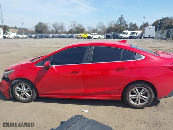 2017 Chevrolet Cruze LT with VIN 1G1BE5SM8H7205049, listed as a IAAI auction lot 41785477 with 167,029 mi miles. Bid and sale history available at carsss.com. Image 14.