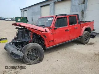 2022 Jeep Gladiator Texas Trail with VIN 1C6HJTAGXNL135397, listed as a Copart auction lot 59975665 with 111,849 mi miles and Non repairable. Bid and sale history available at DreamBid. Image 1.
