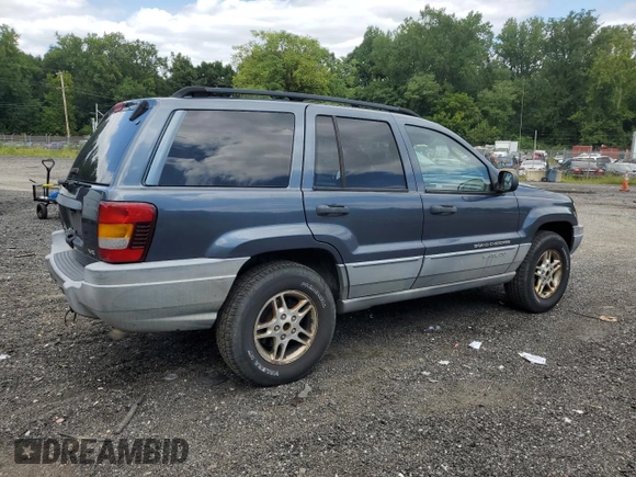 2002 Jeep Grand Cherokee with VIN 1J8GW48N42C183028, listed as a Copart auction lot 66677114 with 230,146 mi miles and Salvage title. Bid and sale history available at DreamBid. Image 3.