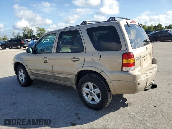 2007 Ford Escape Limited with VIN 1FMCU04177KA09776, listed as a Copart auction lot 60784535 with 175,679 mi miles and Salvage title. Bid and sale history available at DreamBid. Image 2.