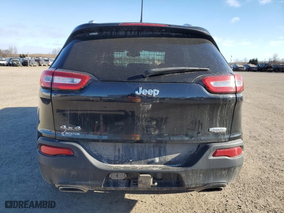 2016 Jeep Cherokee Altitude with VIN 1C4PJMCS5GW341823, listed as a Copart auction lot 87047944 with 144,492 mi miles and Salvage Title. Bid and sale history available at carsss.com. Image 6.