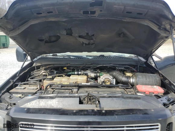 2002 Ford Super Duty F-250 XL with VIN 1FTNX21F62EB80106, listed as a Copart auction lot 47110895 with 373,645 mi miles and Salvage Title. Bid and sale history available at carsss.com. Image 12.