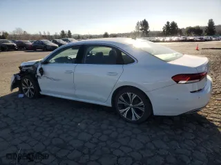 2020 Volkswagen Passat 2.0T SEL with VIN 1VWCA7A35LC012687, listed as a Copart auction lot 47584025 with 62,511 mi miles and Salvage Title. Bid and sale history available at carsss.com. Image 2.