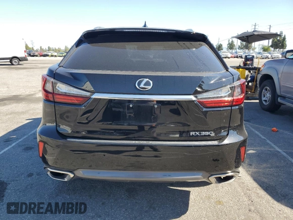 2016 Lexus RX 350 with VIN 2T2ZZMCA0GC023332, listed as a Copart auction lot 62332845 with 57,971 mi miles and Salvage title. Bid and sale history available at DreamBid. Image 6.