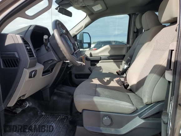 2022 Ford F-250 XL with VIN 1FT8X2BT4NEE14085, listed as a Copart auction lot 89144765 with 95,321 mi miles and Salvage Title. Bid and sale history available at DreamBid. Image 7.