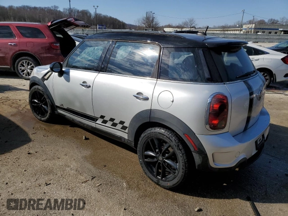 2011 MINI Countryman S with VIN WMWZC5C56BWL53116, listed as a Copart auction lot 47402255 with 171,320 mi miles and Non Repairable. Bid and sale history available at DreamBid. Image 2.