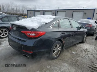2017 Hyundai Sonata 2.4L with VIN 5NPE24AF8HH444297, listed as a Copart auction lot 46167795 with 183,880 mi miles and Salvage Title. Bid and sale history available at carsss.com. Image 3.