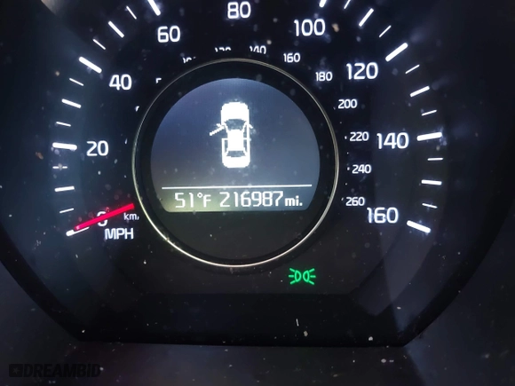 2014 Kia Optima EX with VIN 5XXGN4A78EG320367, listed as a IAAI auction lot 41858824 with 216,987 mi miles. Bid and sale history available at carsss.com. Image 15.