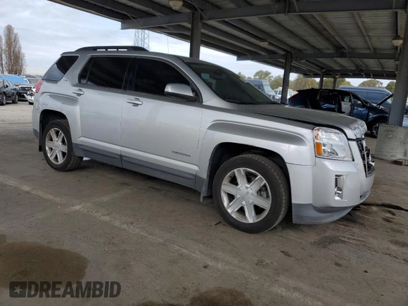 2011 GMC Terrain SLT-1 with VIN 2CTALUEC3B6399555, listed as a Copart auction lot 50823375 with 162,007 mi miles and Salvage Title. Bid and sale history available at carsss.com. Image 4.