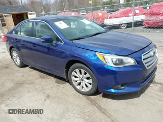 2015 Subaru Legacy Premium with VIN 4S3BNAF68F3027577, listed as a IAAI auction lot 42050077 with 94,705 mi miles and . Bid and sale history available at DreamBid. Image 1.