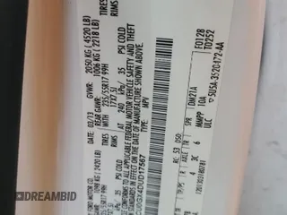 2013 Ford Escape SE с VIN 1FMCU0GX4DUD17567, выставлен на аукционе Copart как лот 57110625 с пробегом 163 597 миль миль и Списание • Salvage title. История ставок и продаж доступна на DreamBid. Изображение 13.