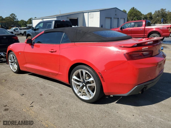 2017 Chevrolet Camaro 2LT with VIN 1G1FD3DX6H0112460, listed as a Copart auction lot 78068694 with 67,469 mi miles and Salvage Title. Bid and sale history available at carsss.com. Image 2.