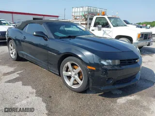 2014 Chevrolet Camaro LT with VIN 2G1FB3D31E9265526, listed as a IAAI auction lot 41940549 with 113,636 mi miles. Bid and sale history available at carsss.com. Image 1.