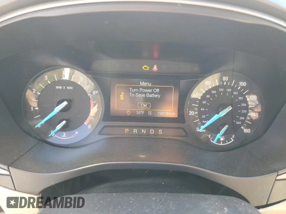 2014 Ford Fusion SE with VIN 3FA6P0HD9ER139800, listed as a Copart auction lot 54731535 with 190,194 mi miles and Clean Title. Bid and sale history available at DreamBid. Image 9.