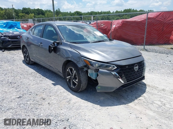 2024 Nissan Sentra SV with VIN 3N1AB8CV1RY315254, listed as a IAAI auction lot 42690988 with 34,080 mi miles and . Bid and sale history available at DreamBid. Image 1.