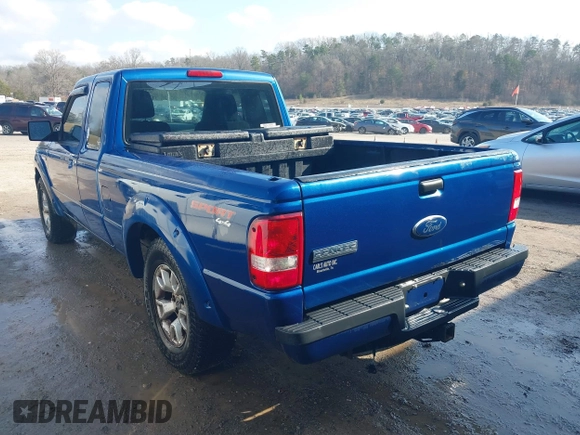 2010 Ford Ranger XLT with VIN 1FTLR4FE3APA61591, listed as a IAAI auction lot 41511654 with 187,677 mi miles. Bid and sale history available at carsss.com. Image 3.