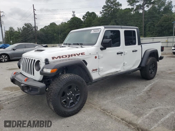 2023 Jeep Gladiator Mojave z VIN 1C6JJTEGXPL554672, wystawiony jako Copart lot #71845334 z przebiegiem 15 871 mil mil oraz Szkoda całkowita • Salvage title. Historia ofert i sprzedaży dostępna na DreamBid. Obrazek 1.