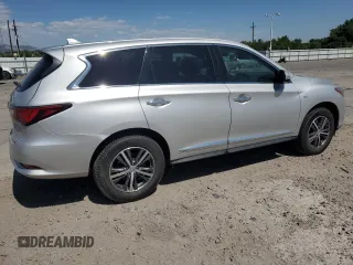 2019 Infiniti QX60 Pure with VIN 5N1DL0MM1KC511882, listed as a Copart auction lot 62567665 with 38,520 mi miles and Salvage title. Bid and sale history available at DreamBid. Image 3.