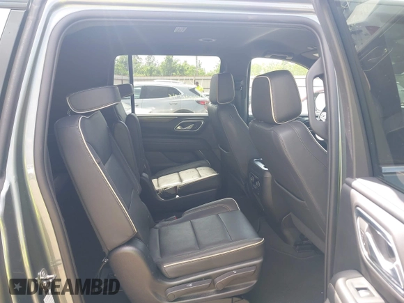 2023 Chevrolet Suburban Premier with VIN 1GNSCFKD6PR393843, listed as a IAAI auction lot 42101935 with 59,604 mi miles. Bid and sale history available at carsss.com. Image 8.