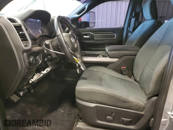 2021 Ram 2500 Big Horn with VIN 3C6UR5DL9MG558642, listed as a Copart auction lot 48203495 with 67,402 mi miles and Salvage Title. Bid and sale history available at carsss.com. Image 7.