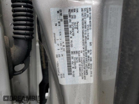 2016 Ford Focus SE с VIN 1FADP3FE3GL262286, выставлен на аукционе Copart как лот 55043935 с пробегом 83 824 миль миль и Чистый • Clean title. История ставок и продаж доступна на DreamBid. Изображение 12.