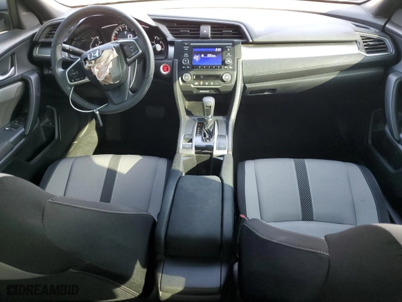 2018 Honda Civic Coupe LX-P with VIN 2HGFC4B08JH304407, listed as a Copart auction lot 43776615 with 82,304 mi miles and Salvage Title. Bid and sale history available at carsss.com. Image 8.
