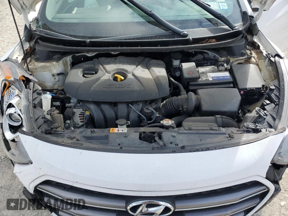 2016 Hyundai Elantra with VIN KMHD35LH4GU260990, listed as a Copart auction lot 56382565 with 29,847 mi miles and Salvage Title. Bid and sale history available at DreamBid. Image 11.