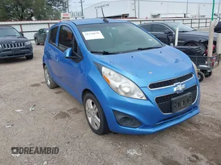 2014 Chevrolet Spark LT with VIN KL8CD6S90EC531214, listed as a IAAI auction lot 41278179 with 167,098 mi miles. Bid and sale history available at carsss.com. Image 1.