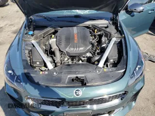 2023 Kia Stinger GT2 with VIN KNAE55LC3P6122804, listed as a Copart auction lot 48933335 with 17,495 mi miles and Salvage Title. Bid and sale history available at DreamBid. Image 11.