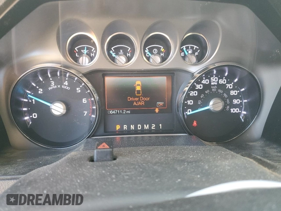 2012 Ford F-350 XL with VIN 1FT8W3B67CEC66479, listed as a Copart auction lot 74112284 with 64,711 mi miles and Salvage title. Bid and sale history available at DreamBid. Image 9.